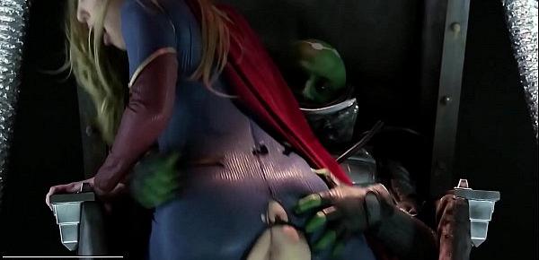  WickedParodies - Supergirl Seduces Braniac Into Anal Sex